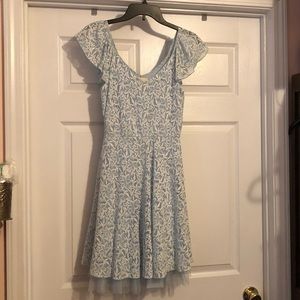 Light blue lace dress jr M Cinderella by Disney